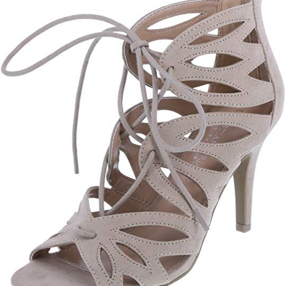 Nude Gladiator Heels